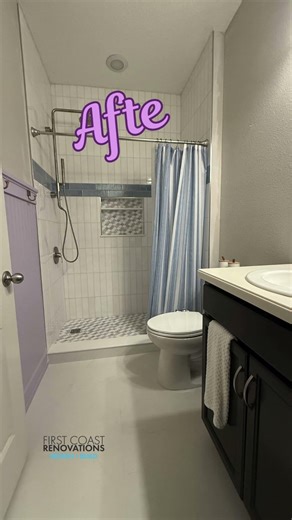 🚿 Tub to Shower Conversion Process | St. Augustine Bathroom Remodel | First Coast Renovations