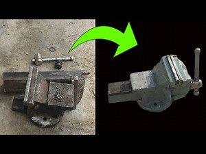 PERFECT RESTORATION OLD RUSTY VICE