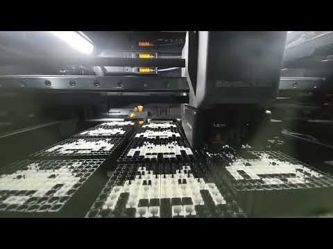 Highlight 7:46:00 - 7:51:00 from ⭕ bambu lab live H2C space Invaders 12 up multicolor 3D prints phis