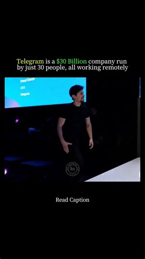 Motivation • Success • Attitude🧿 on Instagram: "Telegram, valued at over $30 billion, is one of the most successful tech companies in the world — and it’s run by just 30 people. Each member works remotely from different corners of the globe, proving that great innovation doesn’t need massive teams or flashy offices. Founded by Pavel Durov, Telegram has revolutionized communication with its focus on privacy, speed, and freedom of expression. The company’s small but highly skilled workforce manag