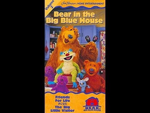 Opening to Bear in the Big Blue House: Volume 2 1998 VHS