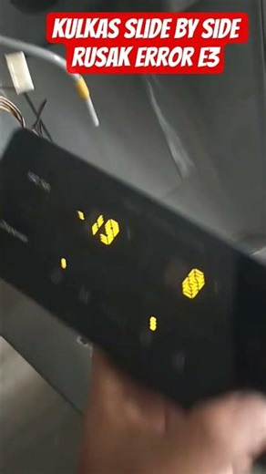 kulkas slide by side daewoo error cE