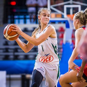 SHE IS 13 😱 ! Juste Jocyte's 20PTS & 15REB led Krepšinio namai 🇱🇹 to a first EVER #FIBAU16Europe Final 🔥 ! | FIBA