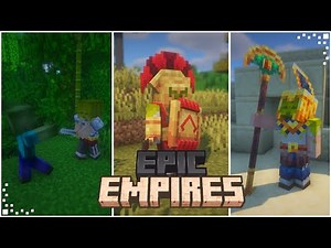 Epic Empires (Minecraft Mod Showcase) | New Weapons & Armor | Forge 1.20