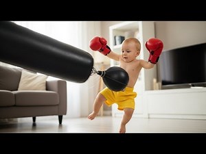 Baby Boxer – Training for the Final Match | baby boxing video | baby boxer | Raising Little