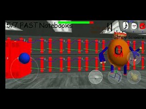 Baldi's Basics Professor The Base Super Duper Ultra Fast Edition NSPC Gameplay (Baldi's Basics Mod)