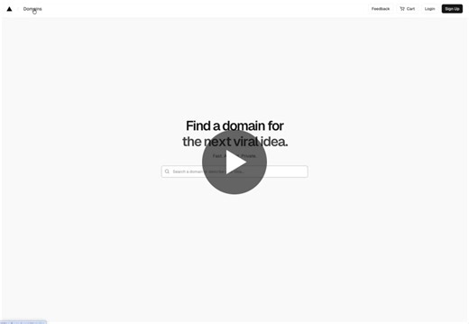 Vercel built the world’s fastest domain search . Powered by the name.com API, their experience uses the Zone Check endpoint to stream instant availability results across hundreds of domains. A… | name.com