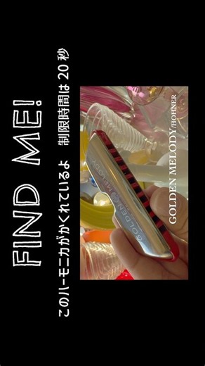 26.ハーモニカど〜こだ？ #ハーモニカ #harmonica #ブルースハープ