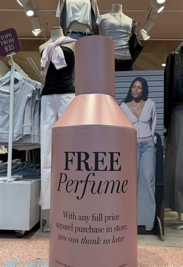 Free Supre Perfume with Any Full-Price Apparel Purchase