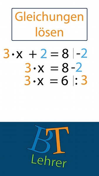 Lineare Gleichung lösen – Schritt für Schritt! 🧮✅