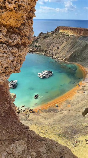 You need go to there: Qarraba Bay in Malta 🇲🇹 #Malta #VisitMalta #TravelGuide