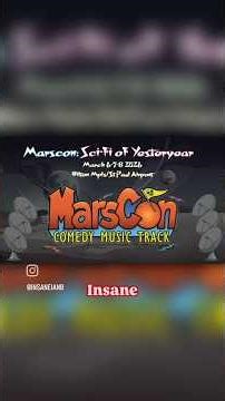 I'm the MUSIC GUEST OF HONOR AT Marscon 2026! (March 6-8) #comedymusic #marscon #concert