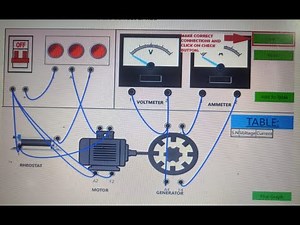 To study magnetization characteristics of DC generator by using virtual lab.