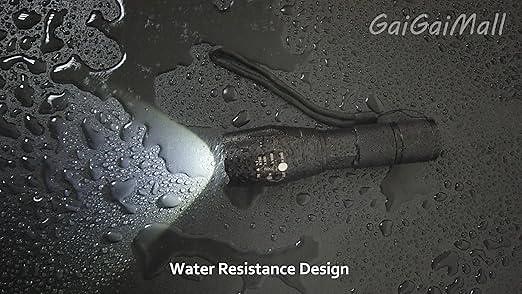 2 Pack High Lumen LED Torch Flashlights for Emergency