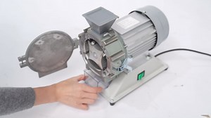 50G Electric Micro Plant Grinding Machine, 1400R/Min 110V Soil Pulverizer Crusher Spice Grinder Grain Electric Herb Grain Mill Grinder for Grains Spices Herbs Pepper FZ102