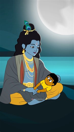 2M views · 224K reactions | Radhe Radhe #krishna #animation #2danimation #creativedesign #art #animated #fblifestyle #animatorkay | Animatorkay | Facebook