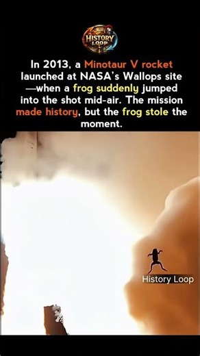 “The Frog That Photobombed a Rocket Launch”