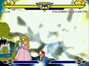 Electrocuted Princess Peach Toadstool (EugeneQ)
