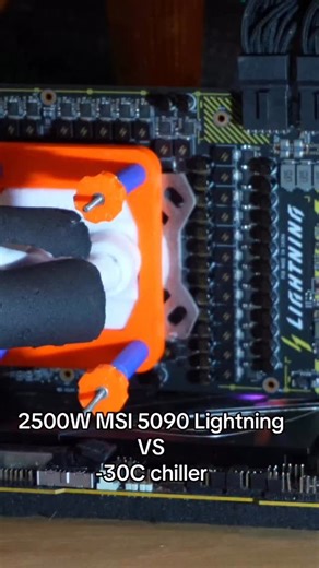 The Fastest RTX 5090 out there 😉⚡️#pcsetups #pc #tech #overclocking #msi | Slovak_Killer - Slovenský OverClocker