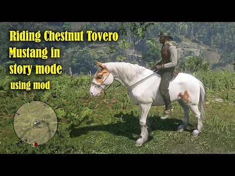 Chestnut Tovero the beautiful online Mustang - Red Dead Redemption 2.