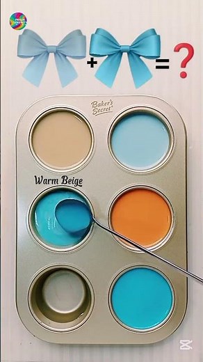 🎨 Mixing Cobalt Blue, Orange & Turquoise Blue | 3 Bold & Refreshing Color Combinations! ✨