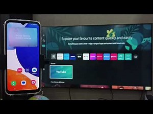 How to Screen Cast from Samsung Galaxy Phone to Samsung Tizen Smart TV