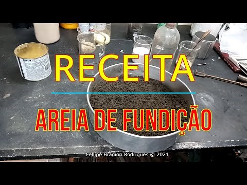 RECIPE - Green Foundry Sand - How to make green sand