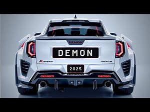 2025 Dodge Demon Pickup Truck: The World’s Most Powerful Truck Revealed!