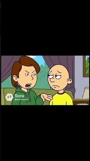 Sora 2 Caillou Gets Grounded For Skipping School To Go To Chuck E Cheese(Goanimate Version)
