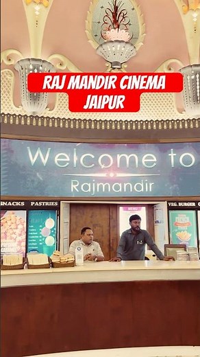 Inside Jaipur’s Most Iconic Cinema – Raj Mandir 🎬.