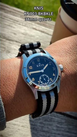 KNIS KN003-BKBKLE 38mm quartz #watch #watch #knis