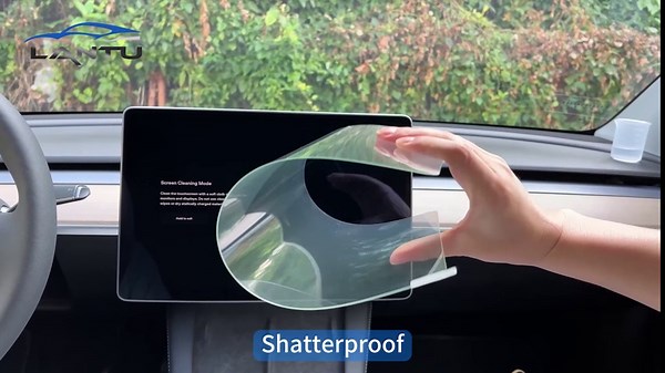 2PCS Car Screen Protector for 2022 2023 2024 2025 Chevrolte Corvette C8 Accessories Navigation Nano Touchscreen Protector Film HD Clear Bubble Free 12''