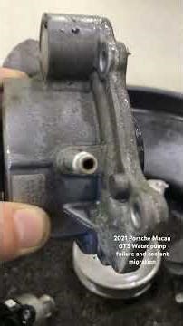 2021 Porsche Macan GTS Waterpump and Thermostat replacement