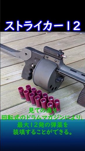 【実銃解説】リボルバーなのか！？ striker12ストライカー12 30秒解説1