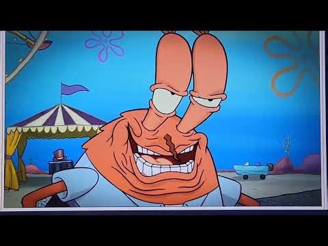 Coralie's Reaction to Mr. Krabs' Scary Face