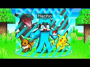 Atrapado en un SOLO CHUNK de POKEMON en Minecraft