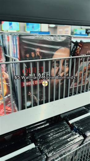 Back to the $5 dollar bins! 📀 #physicalmedia #dvds #movies #blueray #horror