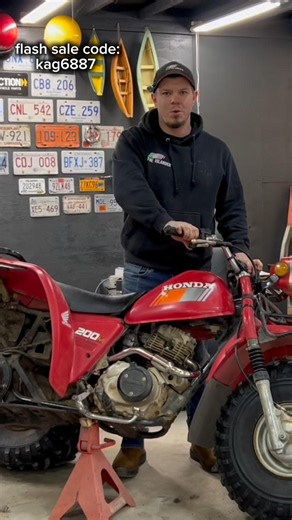 Old trike gets a Temu exhaust!#temu #3wheeler #honda