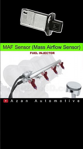 How does a MAF Sensor (Mass Air Flow Sensor) work? #mafsensor #autotechnician