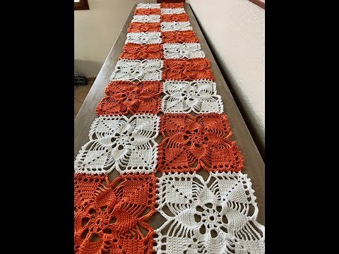 Tuto chemin de table au crochet