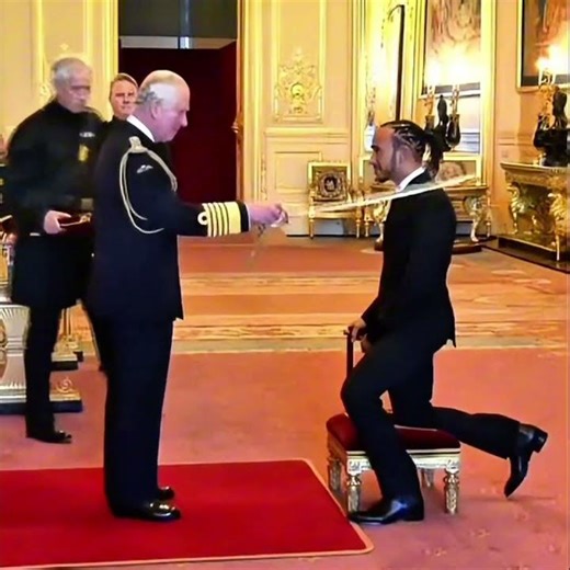 Lewis Hamilton Finally Gets Knighted #F1 #KingCharles #LewisHamilton