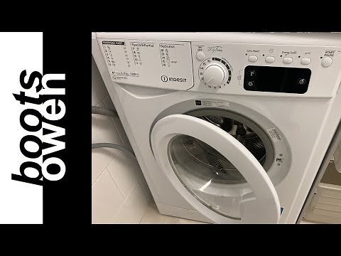 Indesit MyTime: How to clean the washing machine filter: model EWE71252