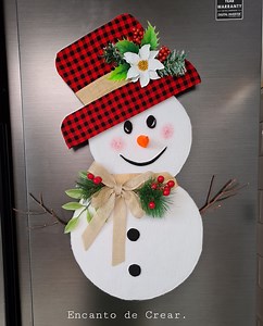 20M views · 249K reactions | Decora Tu Nevera o Refrigerador Con este Hermoso Adorno ☃️☃️ | Encanto DIY | Facebook