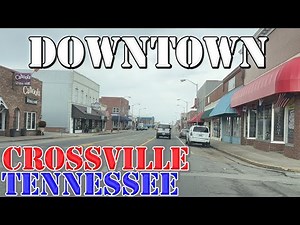 Crossville - Tennessee - 4K Downtown Drive