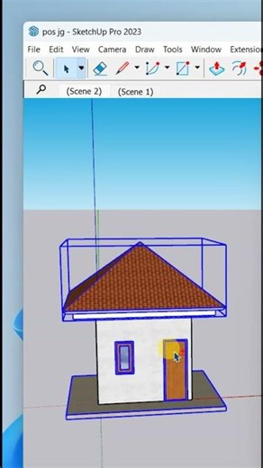 🖱️ Cara Pakai Select Tool di SketchUp | Tips Cepat
