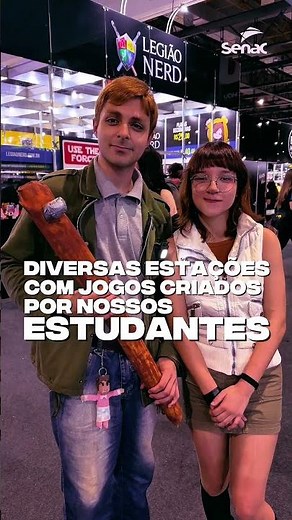 Senac São Paulo na BGS 2025 | Vem jogar com a gente! 🎮✨