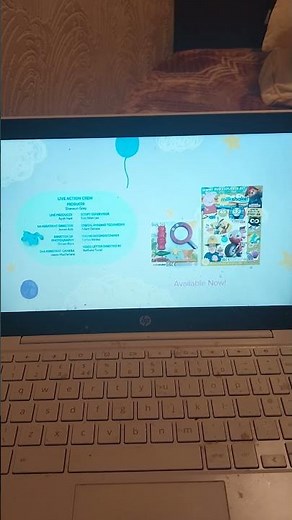 Channel 5's Milkshake! - Blue's Clues & You! credits/Milkshake! Magazine ad (2021)