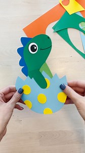 14K views · 48 reactions | 練 Dinosaur Egg Craft ✂️ Get the template on the blog | Simple Everyday Mom | Facebook