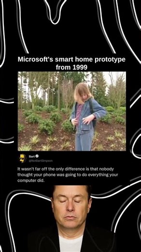 Microsoft’s smart home prototype from 1999