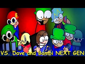 Friday Night Funkin': VS Dave and Bambi Next Gen Full Week + Bonus Song [FNF Mod/HARD]